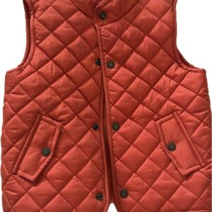 Janie and Jack Quilted Vest - Vibrant Red